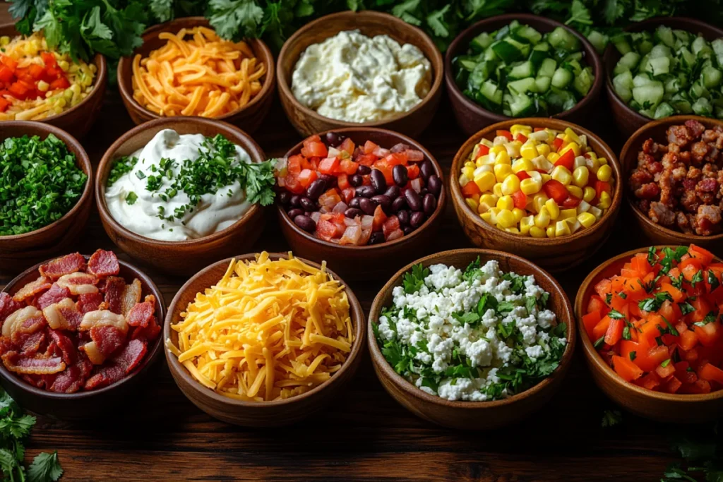 What is corn dip made of? A variety of creamy base ingredients including cream cheese, sour cream, mayonnaise, and Greek yogurt, paired with seasonings, cheeses, vegetables, and meats for a flavorful corn dip.