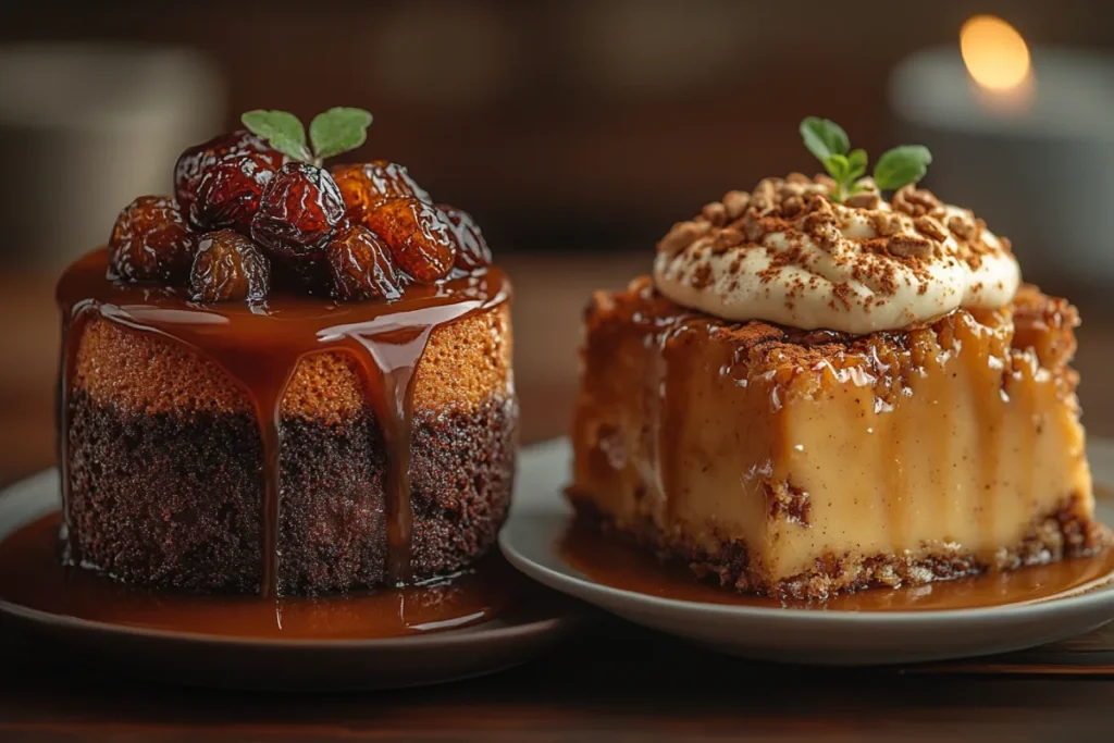 Sticky Toffee Pudding vs Bread Pudding