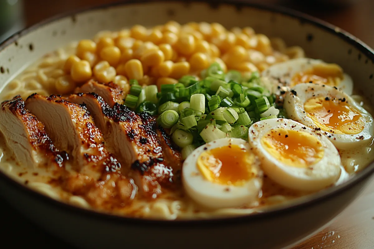 Creamy Chicken Ramen